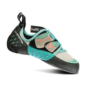 LA SPORTIVA OXYGYM MINT/CORAL WOMEN'S ROCK CLIMBING SHOES